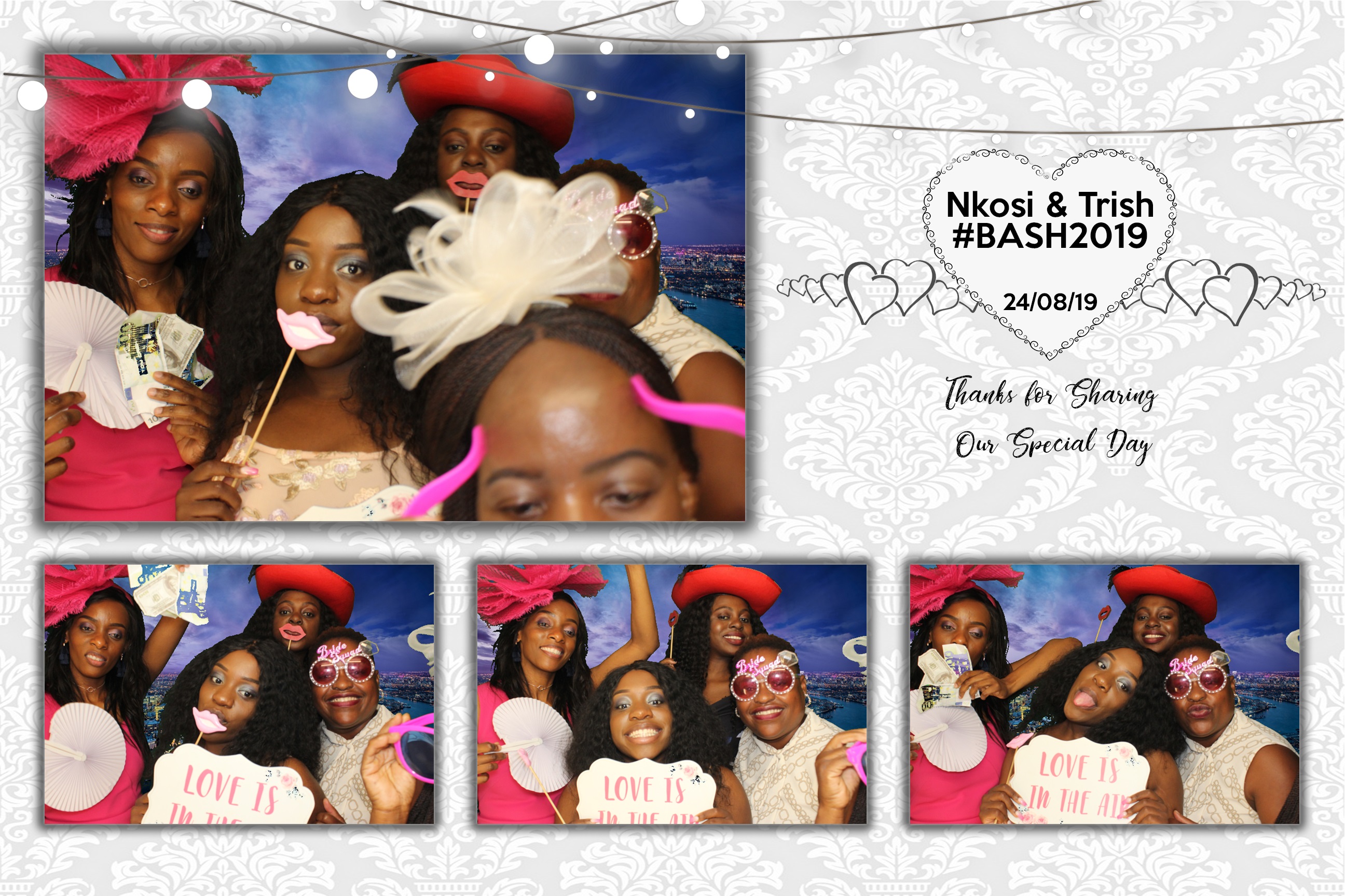 Nkosi & Trish's Wedding  | View more photos from the event at images.mobile-photo-booth.com/u/MobilePhotoBoothUK/Nkosi-Trishs-Wedding